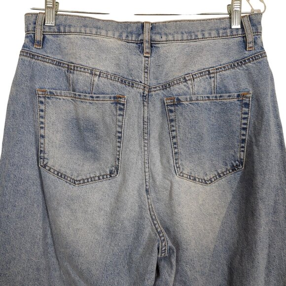 We The Free Women's Comfortable CRVY buttonfly high rise Jeans raw hem size 32 - Picture 5 of 16